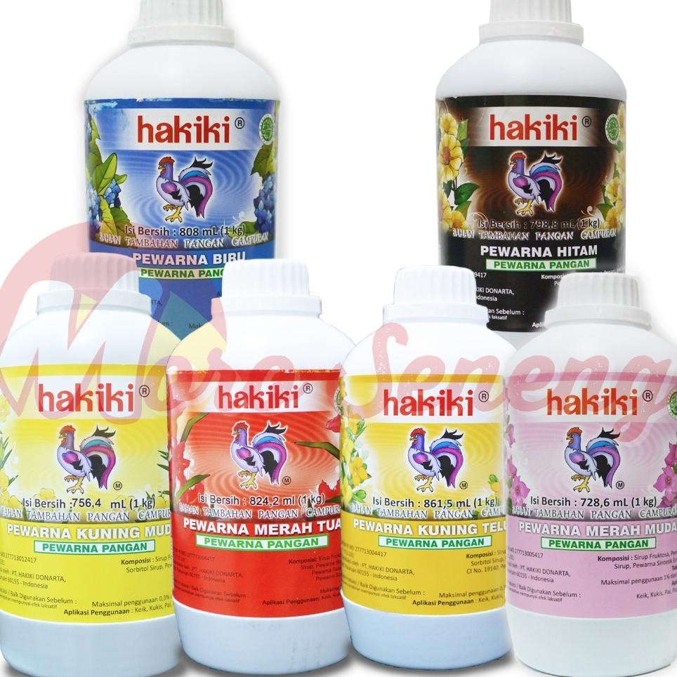 

Pewarna Hakiki 1 Kg Botol Besar Pewarna Makanan Food Colng