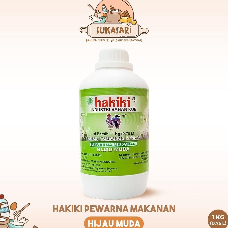 

Sukasari - Pewarna Makanan 1Kg / Hakiki Food Colng Oil Based