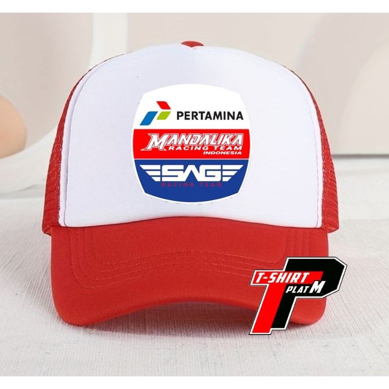 Topi Pertamina Mandalika Bisbol