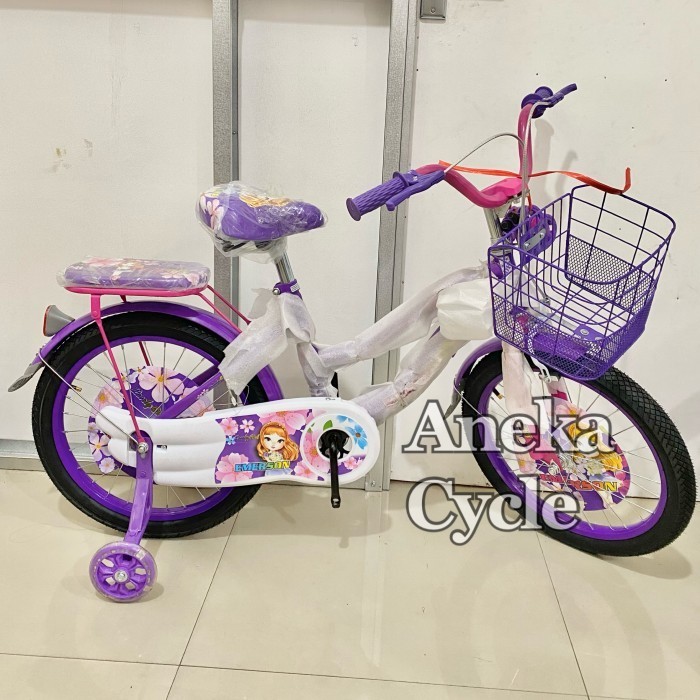 [Original] Sepeda Anak Perempuan / Cewek Mini Emerson 18 Diskon