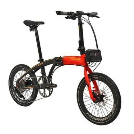 [Original] Sepeda Lipat Pacific 20  Noris 5.0 10 Speed Terbatas