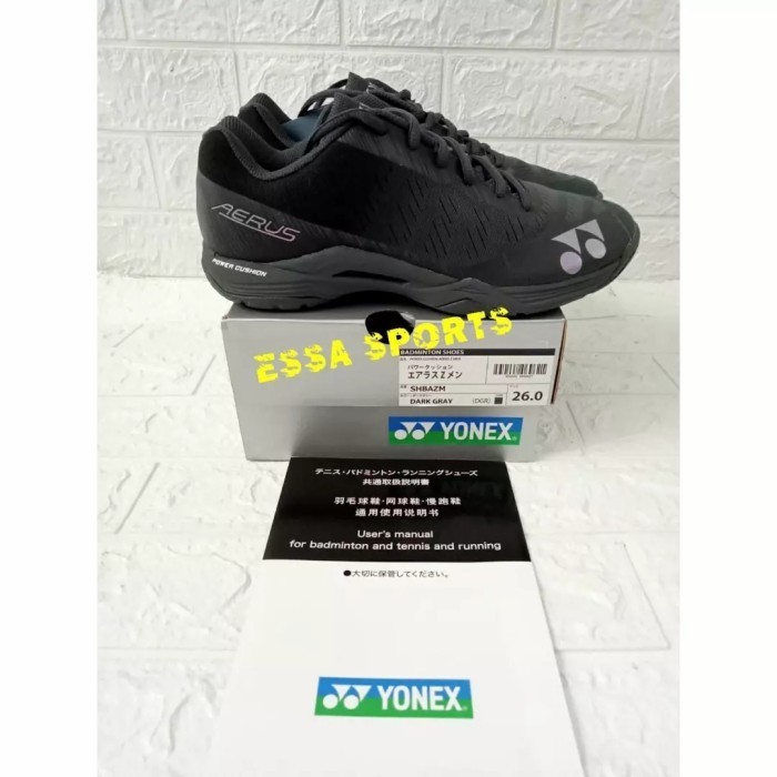 [Original] Sepatu Yonex Aerus Z Dark Gray Jp Code Diskon