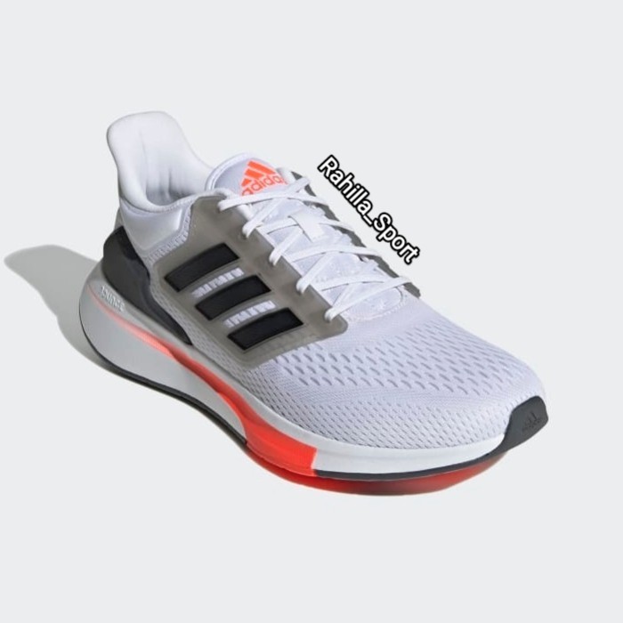 ✅New Adidas Eq21 Run White Running Men'S  H00511  Terbatas