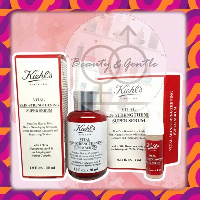 ✅New Ori Promo Kiehls Vital Skin-Strengthening Super Serum 30Ml Terbaru