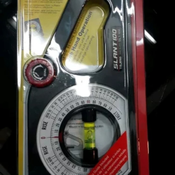 ✅Original Tajima Angle Meter Rotary Slant 100 Alat Pengukur Waterpas Sudut Putar Terbaru