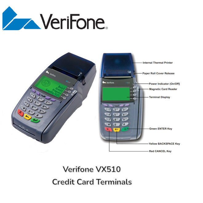 ✅Original Verifone Vx510 Credit Card Terminals Ck-4205 Limited