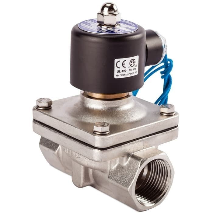 ✅Ready Uw-S-50 Solenoid Valve 2 Way 2 Stainless Steel 304 Dpc Pneumatics Diskon