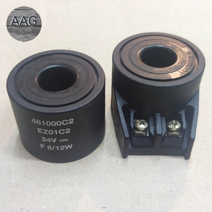 ✅Sale Coil Solenoid Valve Lucifer 481000C2 Ez01C2 24V F 8/12W Diskon