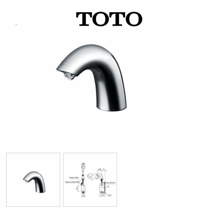 ✅Termurah Toto Ten40Anv900/Tn78-9V911 Keran Wastafel Sensor Otomatis Limited