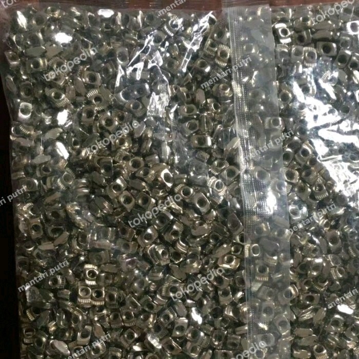 ✨New Ori T Nut 4040 M6 Hummer Nut 4040 M6 1000 Pcs Berkualitas