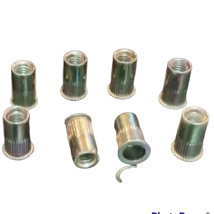 ✨New Ori Mur Rivet Nut Besi Bibir Tipis M8 Isi 1000 Limited