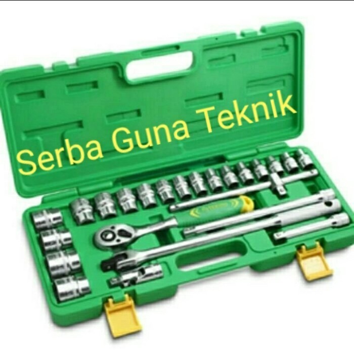 ✨New Ori Kunci Socket Set 24 Pcs Tekiro Sok/Shock Terbatas