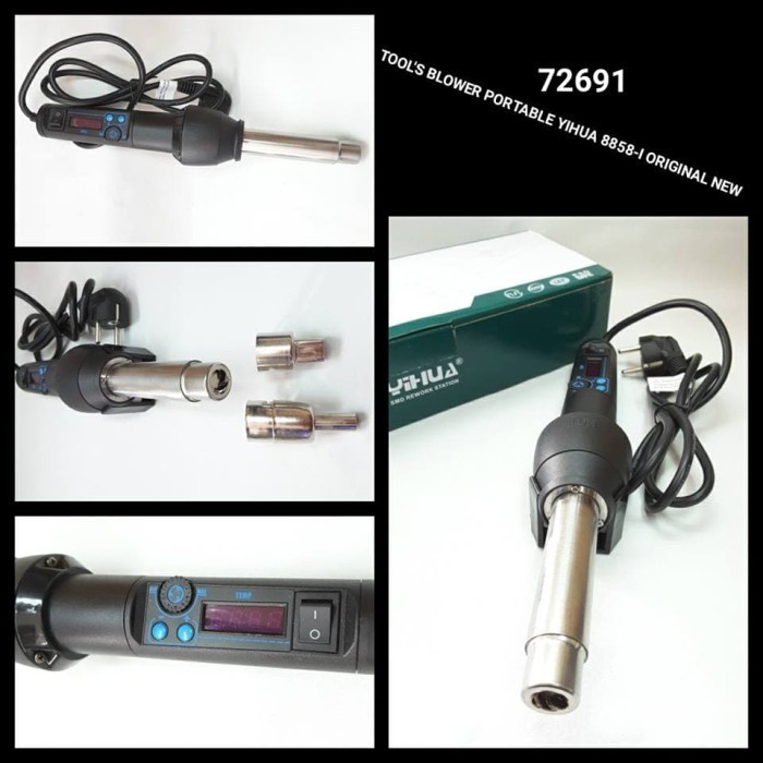 ✨Ori Blower Portable Yihua 8858-I Original New 72691 Berkualitas