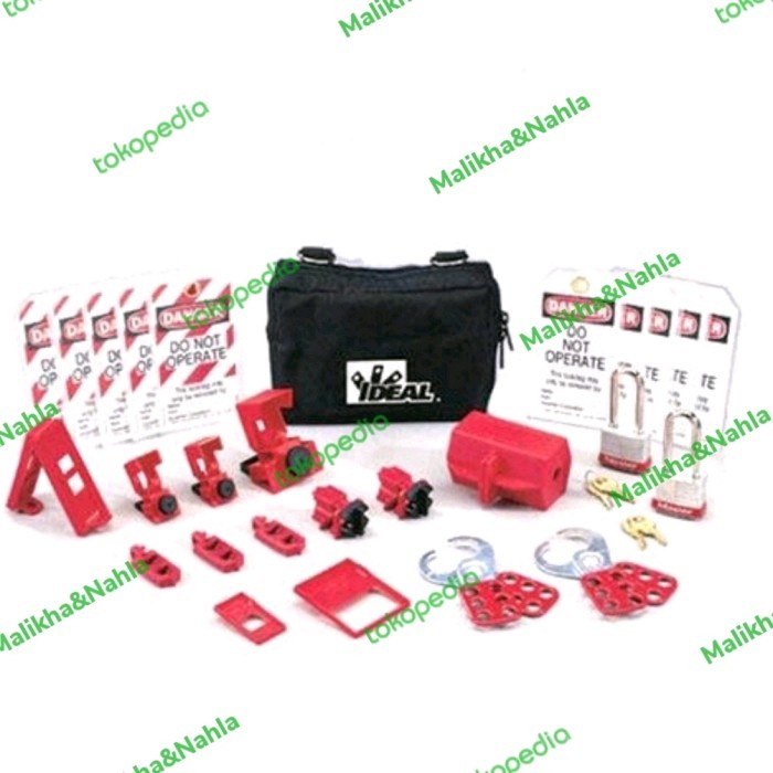 ✨Ori Ideal Electrical 44-971 Standard Lockout/Tagout Kit Terbatas