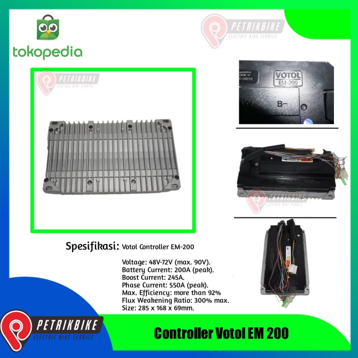 [New] Controller Motor Listrik Votol Em 200 Berkualitas
