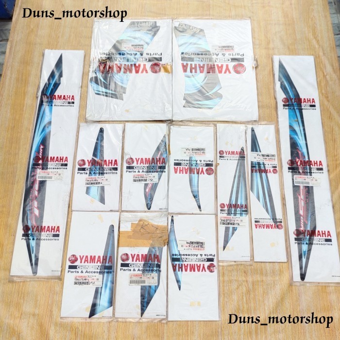 [New] Striping Sticker Grafik Mio Soul Hitam 2009-2010 Original Yamaha Terbatas