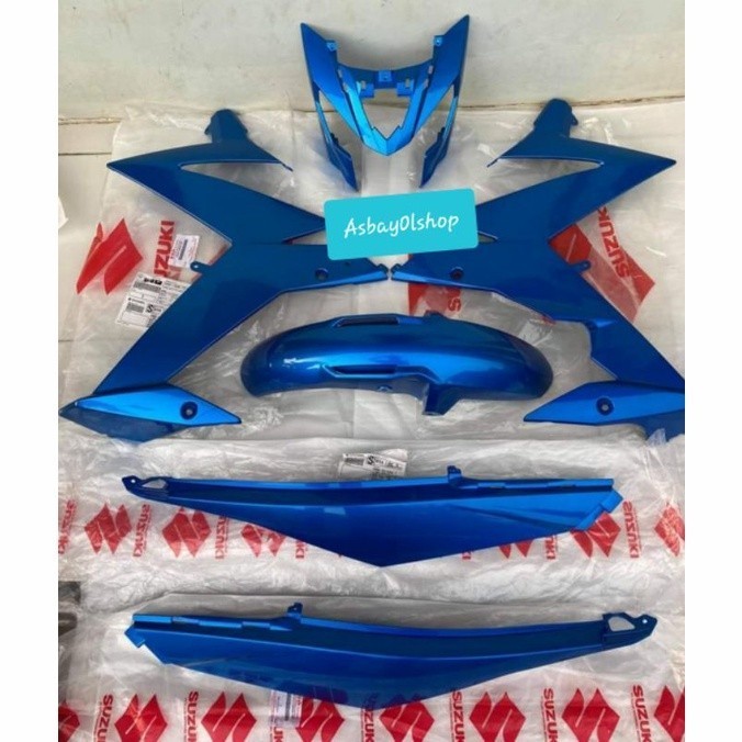 [Original] Body Halus Fullset Satria Fu Fu Injeksi Biru Original Sgp Berkualitas