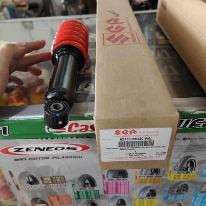 [Ori] Shock Breaker Belakang Satria Fu Ori Suzuki Merah Diskon