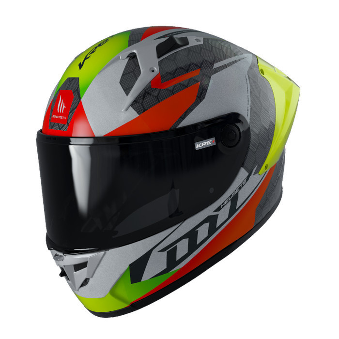 [Ori] Mt Kre Carbon Projectile D2 Gloss Pearl Gray  Helm Full Face Limited