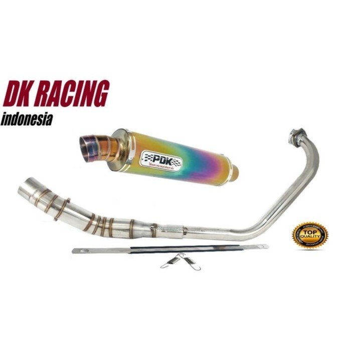 [Original] Knalpot Racing Honda Gl Pro Pdk Rainbow High Quality Diskon