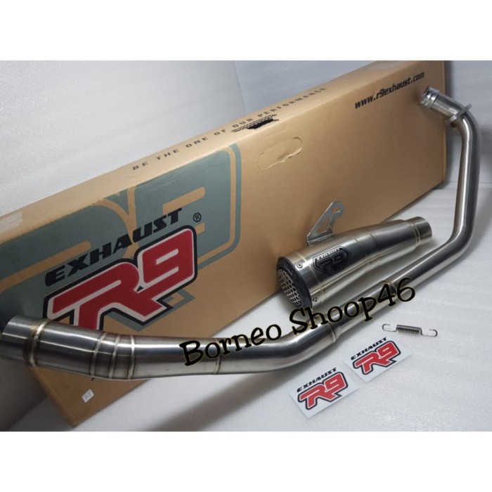 [Original] Knalpot R9 Gp Series Ss Cbr 150 K46 Gsx R15 Satria Fu Fi Mt15 N Dll Limited