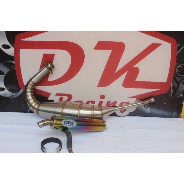 [Original] Knalpot Racing Ninja R Dan Rr Dbs Thailan Stenlis Rainbow High Peforma Limited