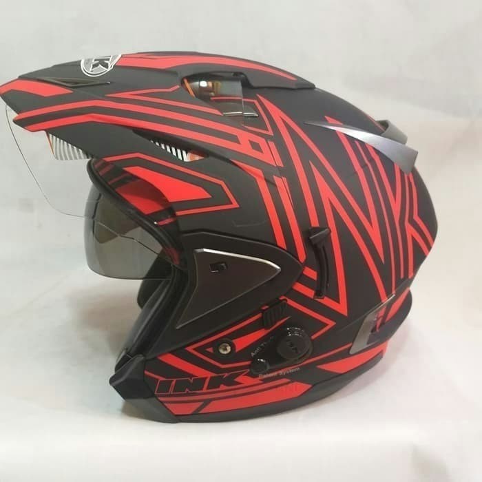[New] Helm Ink Tmax Black Red Matt Doff T-Max T Max Matt #1 Terbatas