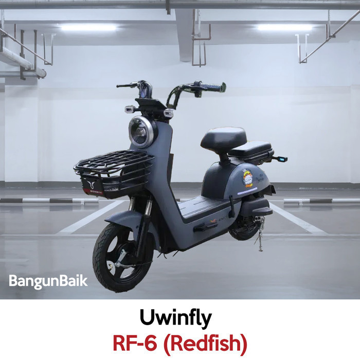 [Ori] Uwinfly Rf6 Redfish 6 / Sepeda Listrik Uwinfly 500W Berkualitas
