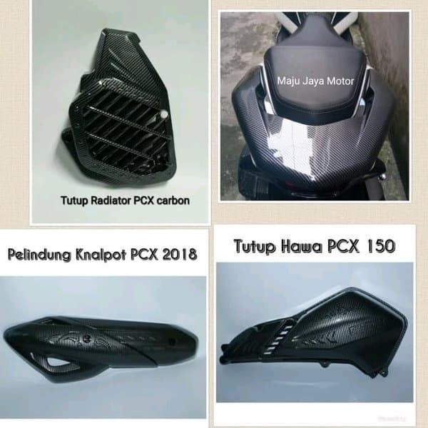 [Original] Paket Hemat Carbon Honda Pcx 150 Lokal Aksesoris Pcx Variasi Motor Berkualitas