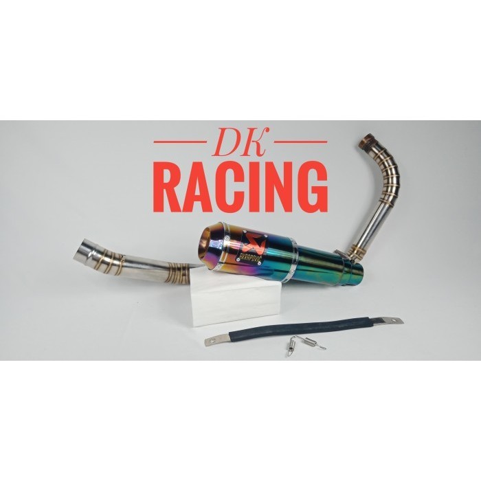 [Original] Knalpot Fulcacing Satria Fu Mono Z250 Sl Akrapovic Lor Rainbow 3 Terbaru