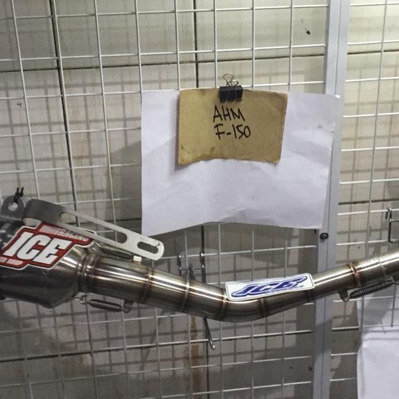 [Original] Knalpot Ahm Suzuki Satria Fu-150 200Cc Original Terbatas