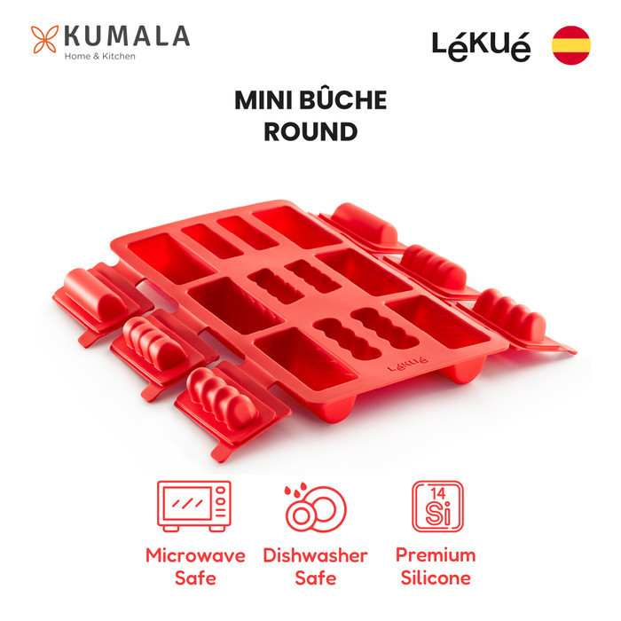 

[New Ori] Lekue Mini Bûche Round Berkualitas