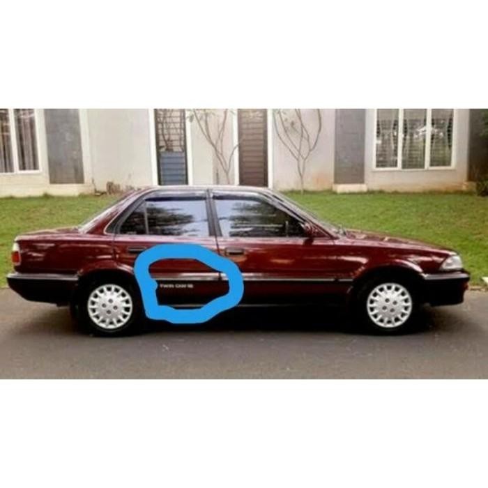 2Pcs Sticker Pintu Corolla Twincam Ae92 Ee90 (Bukan Cutting Sticker)