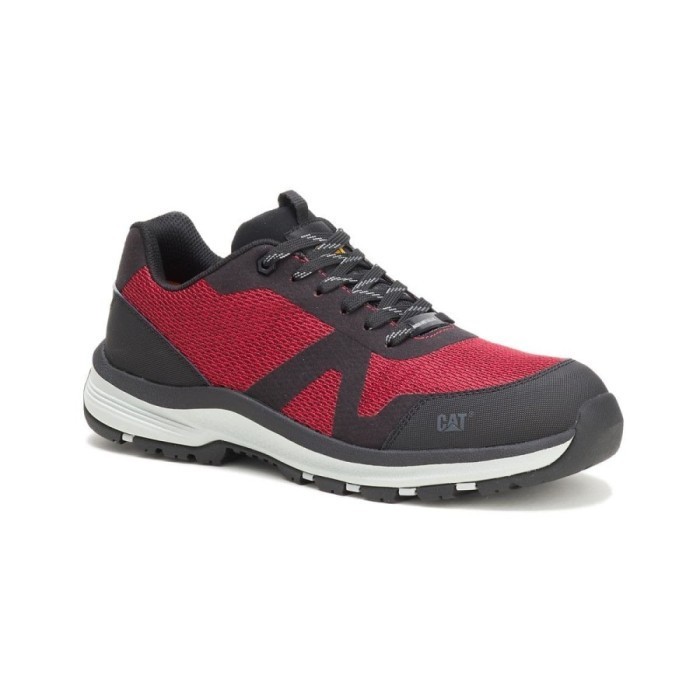 [New] Sepatu Caterpillar Passage Composite Toe Regal Red - Diskon