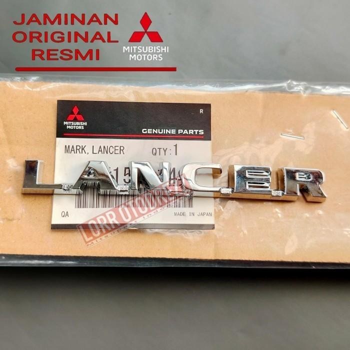 Emblem Logo Lancer Bagasi Lancer Cedia Cs5 Cs3 2002-2010 Original