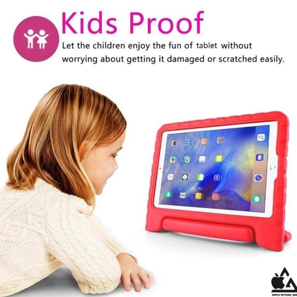 [SPESIAL HARGA] Silikon Eva Kids Standing Case Tab A7 Lite T225 A8 2018 / T295 A8 10.5 X205 S6 Lite 