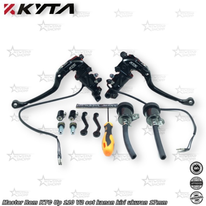 ✅Baru Master Rem Ktc Radial 1St Kiri Kanan Up110 V2 Nmax Pcx Adv X-Max Terbaru