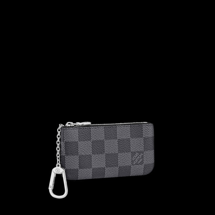 ✅New Key Pouch Lv Louis Vuitton Key Pouch N60155 Dompet Kunci Mobil Lv Terbaru