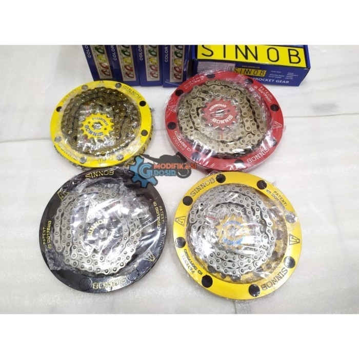 ✅Baru Gear Set Sinnob Kawasaki Ninja 250 / Ninja250Fi / Z250Fi 100 Original Limited