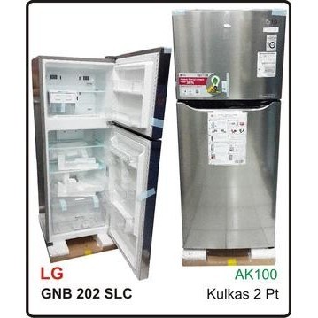 [Baru] Kulkas 2 Pintu Lg Gnb 202 Slcl Terbatas