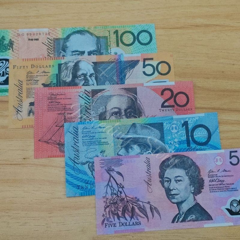 Replika Uang Dolar Australia / AUD / Australian Dollars / Dollar Australia / Australian Dollar / Uan