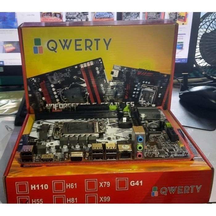 paket core i3 paket procesor core i3 + mobo h61 + fan