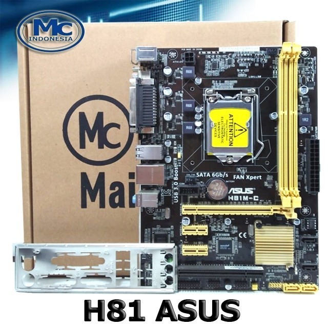 Mainboard MOBO Motherboard H81 Intel LGA 1155 Asus