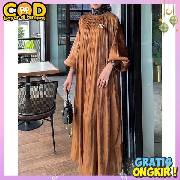 Bj Gamiss Premium Lebaran Buju Games Kekinian Murah Gamis Mewah Elegan Fashion Import Maksi Gmis Kon