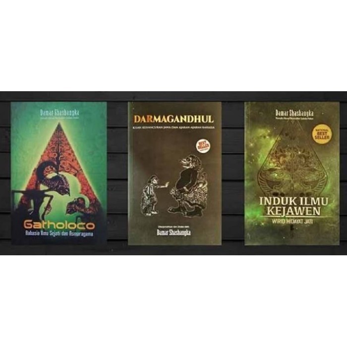 Paket Buku TIGA KITAB KEJAWEN - GATHOLOCO - DARMAGANDHUL - INDUK ILMU