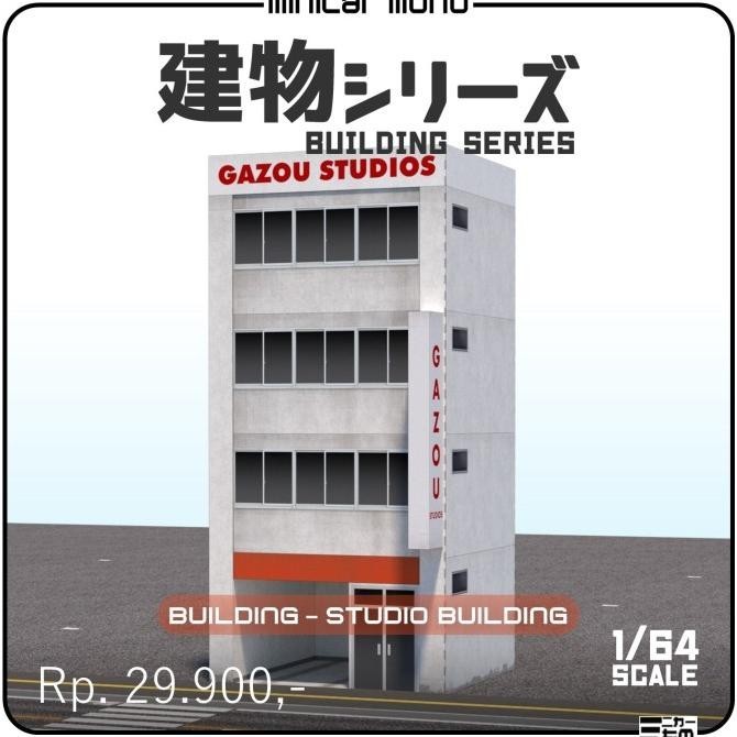 

Diorama Papercraft Building -Studio Building-