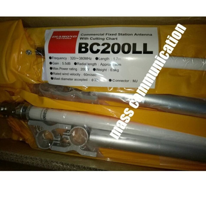 [New] Antenna Diamond Bc200Ll Original Japan Antena Base Radio Rig Diskon