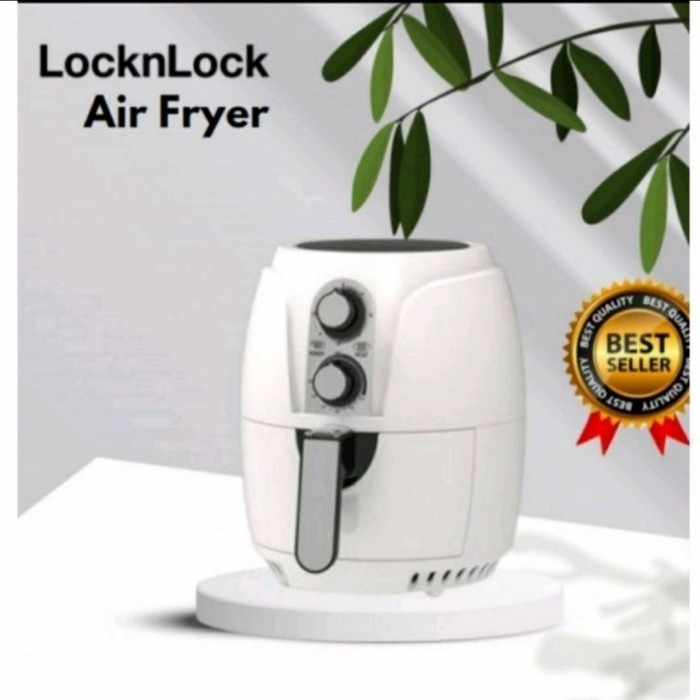 [New] Air Fryer Lock 'N Lock Ejf126Wht Diskon