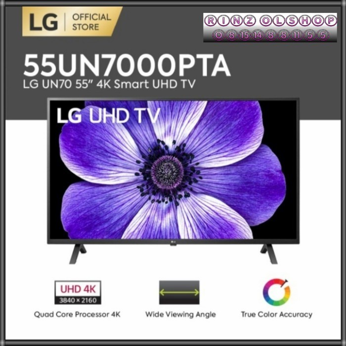[New] Led Tv Lg 55Un7000 Smart Tv Uhd 4K 55Un7000Pta Terbatas