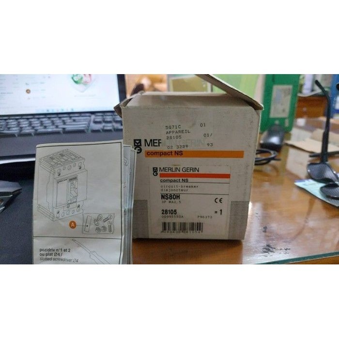 [New Ori] Ns80H  Ma2.5 28105 Merlin Gerin Limited